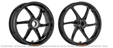 OZ CATTIVA FORGED MAGNESIUM WHEEL SET: DUCATI LARGE HUB - 17" x 6" - 17" x 3"
